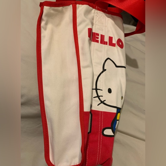 2009 Hello Kitty Sanrio 35th Anniversary Limited Edition Three Apples Tote Bag - Picture 8 of 11